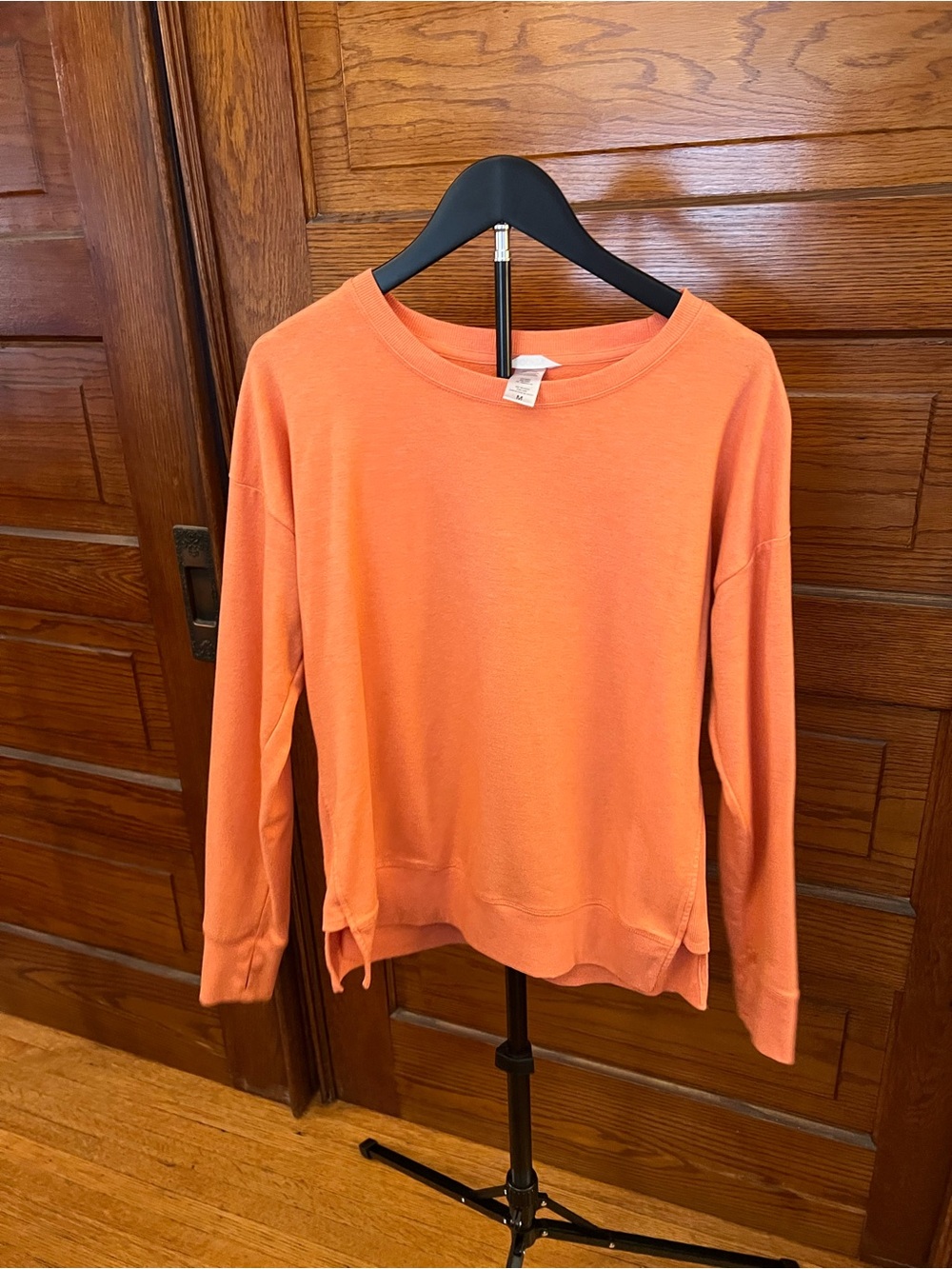 J. Crew Coral Crewneck Sweater